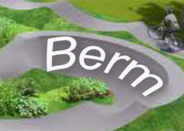 berm as described in caption